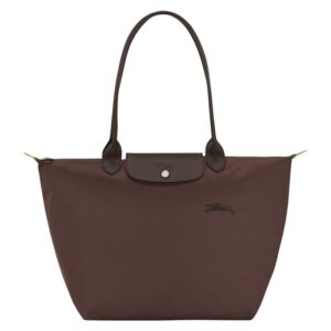 Le Pliage Original M Tote bag Black - Recycled canvas